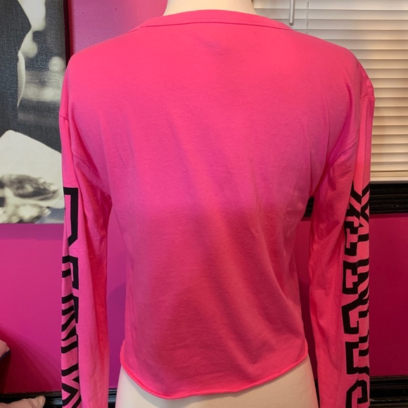 Pink Victoria secret long sleeve XS top - Picture 2 of 3